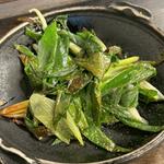 いわつねぎのバター焼き