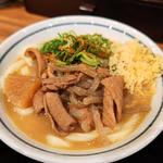 もつ煮込みうどん