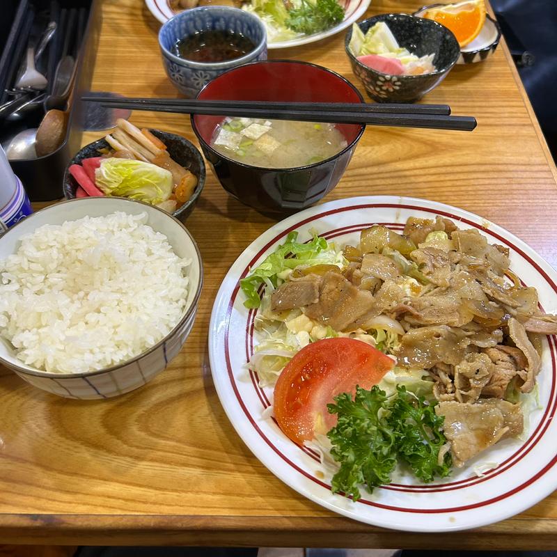 しょうが焼き定食(一木 )