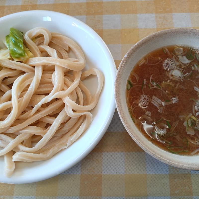 肉つけうどん(中)(みうらうどん)