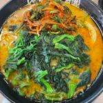 ばり辛ラーメン味噌味+辛ニラ壺(らあめん花月嵐 坂戸わかば店)