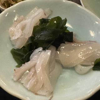 ヤリイカ刺し身