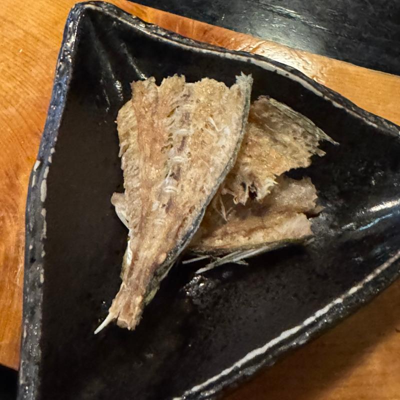 アジの骨せんべい(千成寿司 玉姓町支店 )