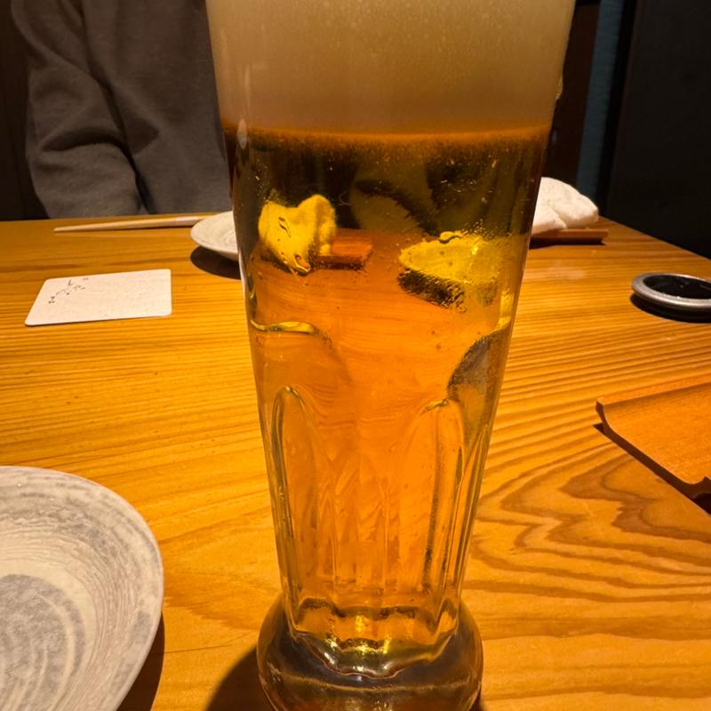 生ビール(焼き鳥 鳥抱月 （ヤキトリ トリホウゲツ）)