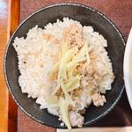 生姜めし(中華そば 政好（まさよし）)