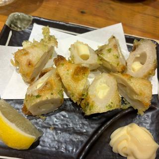 ちくわチーズ磯辺揚げ(大衆酒場ぎふや 中崎町店)