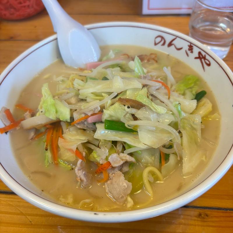 ちゃんぽん(食事の店 のんきや)