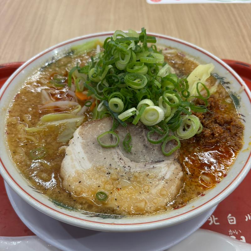 北海道濃厚味噌らぁめん(ラーメン魁力屋 イオンモール岡崎店)