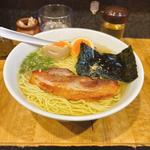 塩玉そば（味玉,青唐トッピング）(桑ばら)