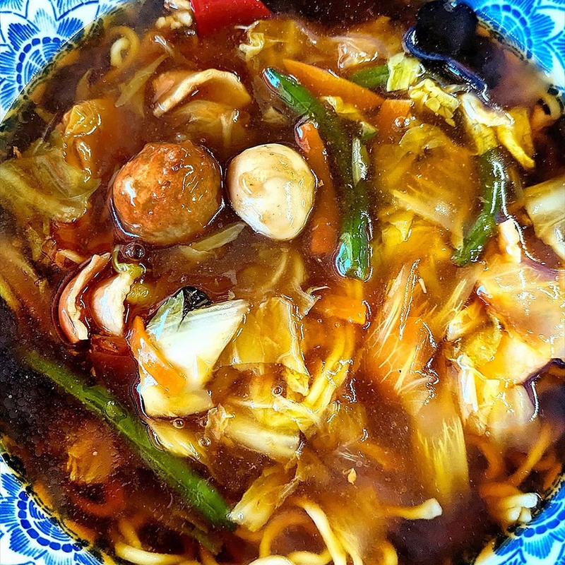 うま煮ラーメン(手打らーめん珍来 市原店)