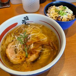 天然塩ラーメン+Cセット