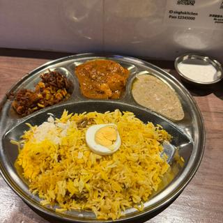 ビリヤニランチ(シンズキッチン ホンマチ)