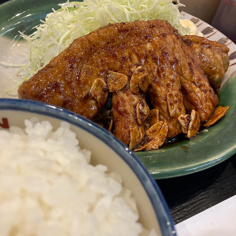 豚テキ定食(かつさと 多摩センター店)