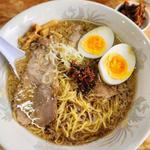並ラーメン 玉子 辛味(仲江戸 )