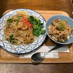 パッタイ&ミニガパオ(Good Morning Bangkok 池袋東武百貨店プラザ館店)