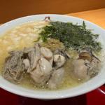 糸島牡蠣の白湯ラーメン