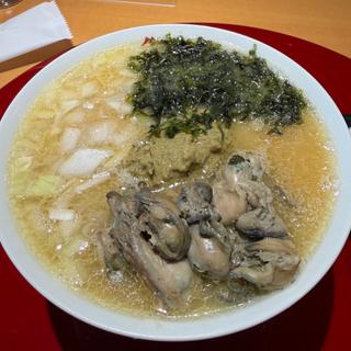 糸島牡蠣の白湯ラーメン