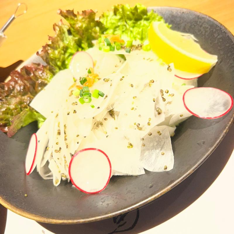 大根サラダ(鳥ぎん鴨宮店)