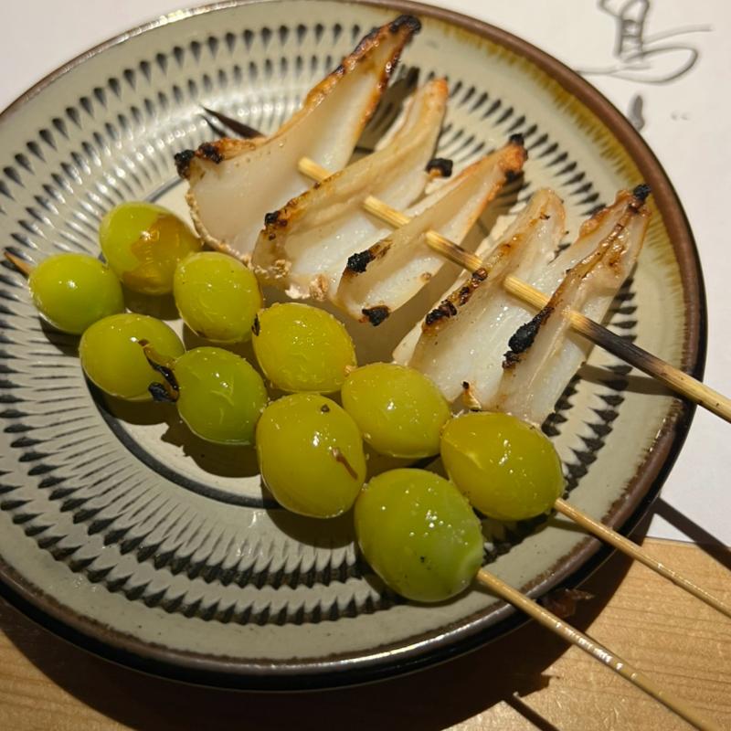 串焼き　銀杏　やげん軟骨(鳥ぎん鴨宮店)