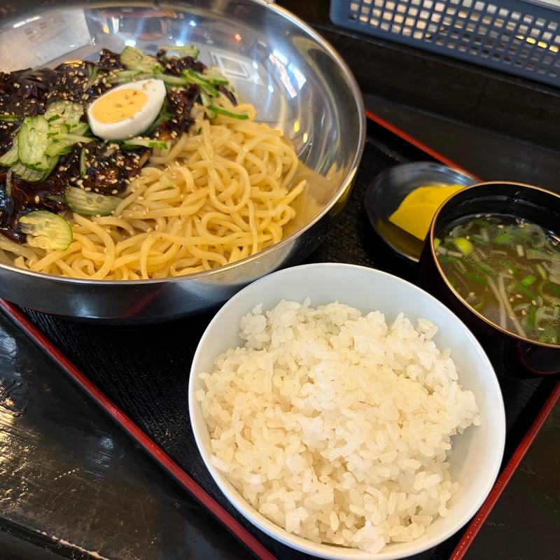 ジャジャン麺ご飯セット(韓味家 天満町店)