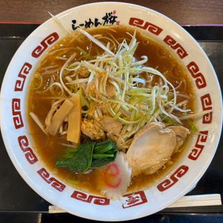 ネギらーめん(らーめん桜)