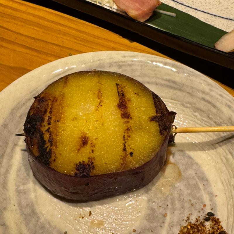 さつまいも(焼き鳥 鳥抱月 （ヤキトリ トリホウゲツ）)