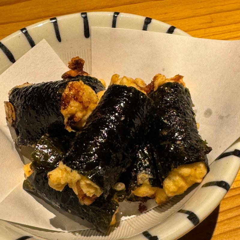 鶏の磯揚げ(焼き鳥 鳥抱月 （ヤキトリ トリホウゲツ）)