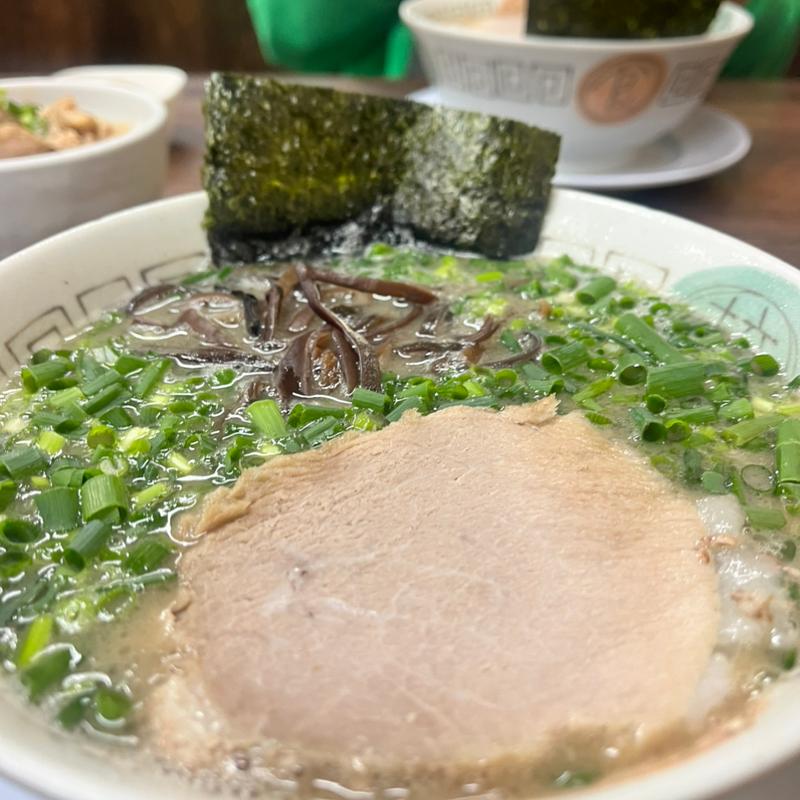 博多長浜極細麺　ねぎ(博多長浜らーめん　楓神)