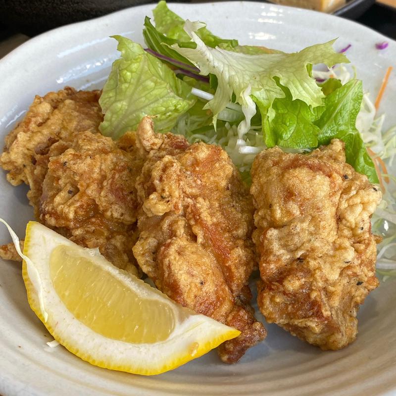 鳥の唐揚げ定食(ワープ116 （ワープイチイチロク）)