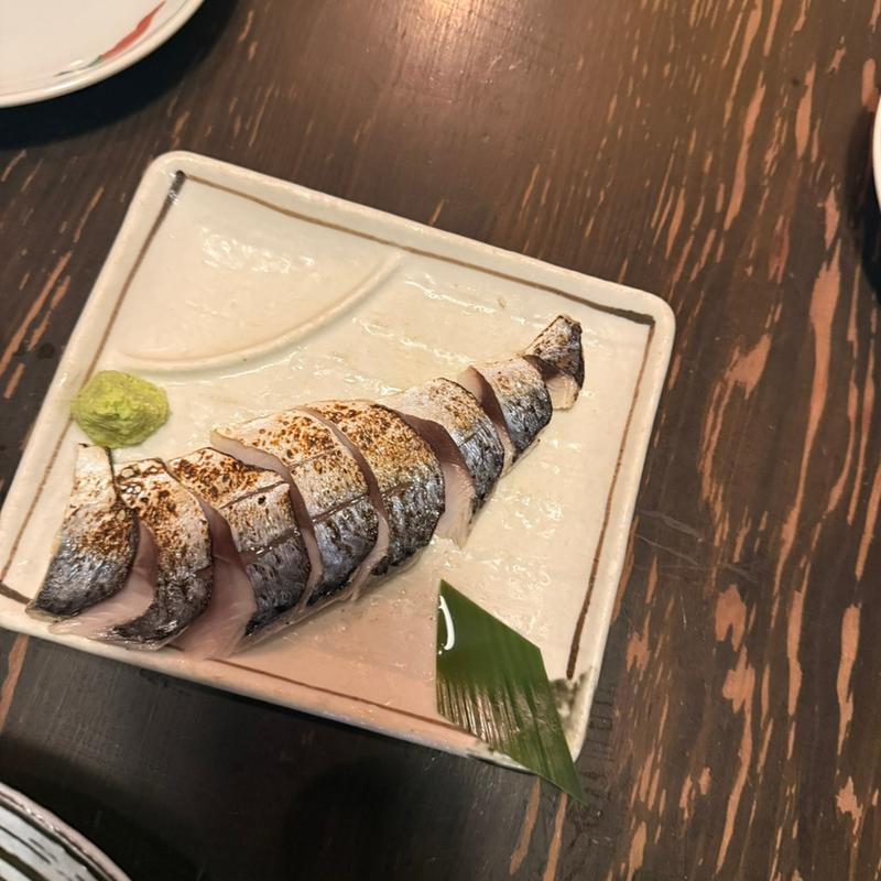 炙りしめ鯖(筑前屋 草加店)