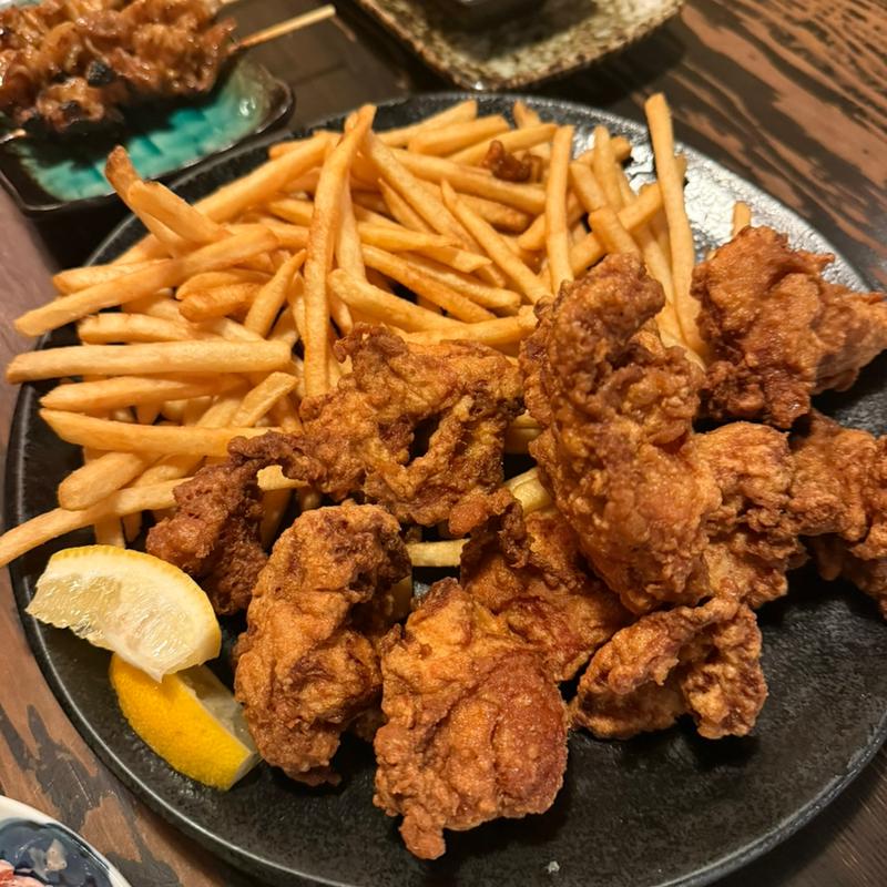 唐揚げ　ポテトフライ(筑前屋 草加店)