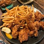 唐揚げ　ポテトフライ