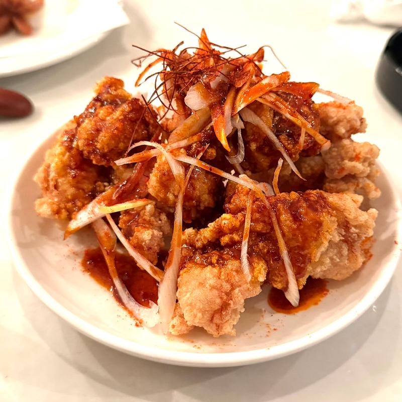 唐揚　シビ辛マーラー(らんまん食堂　恵比寿)