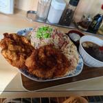 鶏の唐揚げチャーハン2個セット