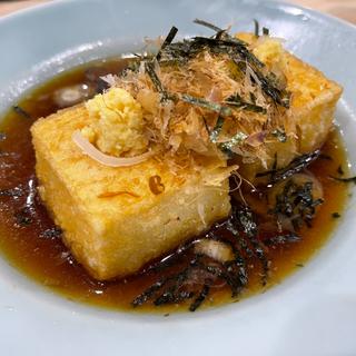 揚げ出し豆腐(月島ゴールデン酒場)