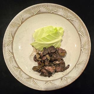 押岡地鶏 炭火焼もも(小)100g(地鶏炭火焼 粋仙)