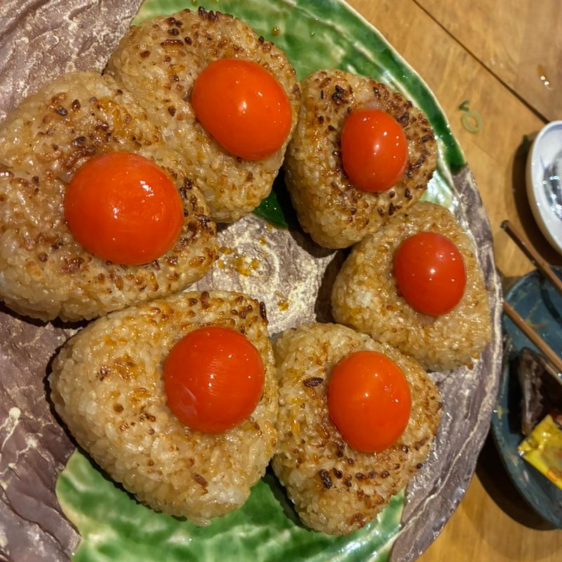 焼きおにぎり(炉端とおでん おじょうさん)