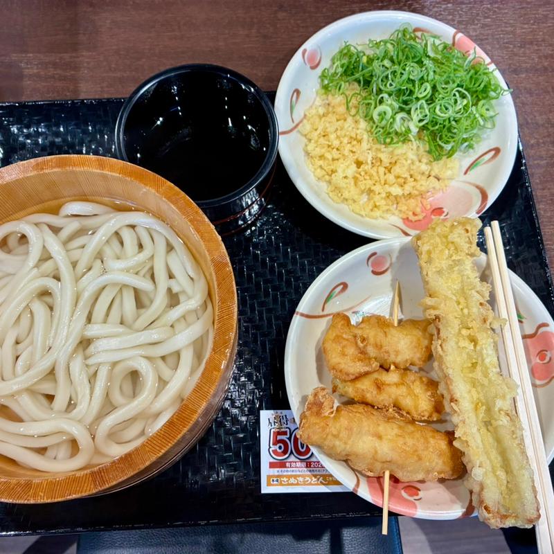 本日の組み合わせ(こがね製麺 草津栗東店)