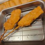 串カツ豚  串カツ牛