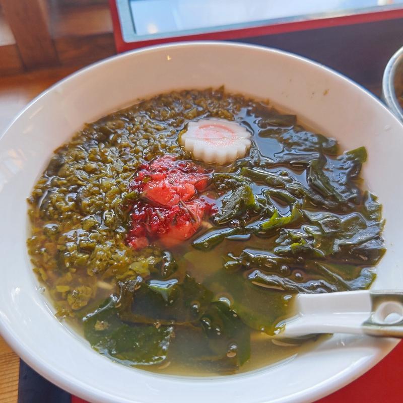 めかぶラーメン(まさかり丸)