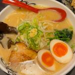 白味噌ラーメン　味玉トッピング(らー麺 家康 北郷店)