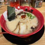 牛白湯ラーメン焼豚丼定食(ラーメンまこと屋 城陽店)