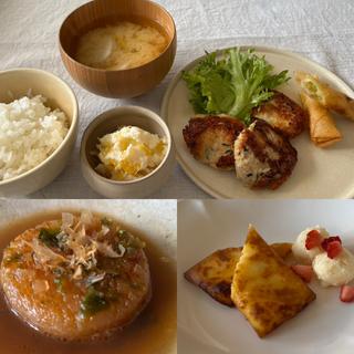 お昼ランチとアップルパイ(Cafe kinako)