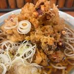 ゲソ天そば(かのや新橋銀座口店)