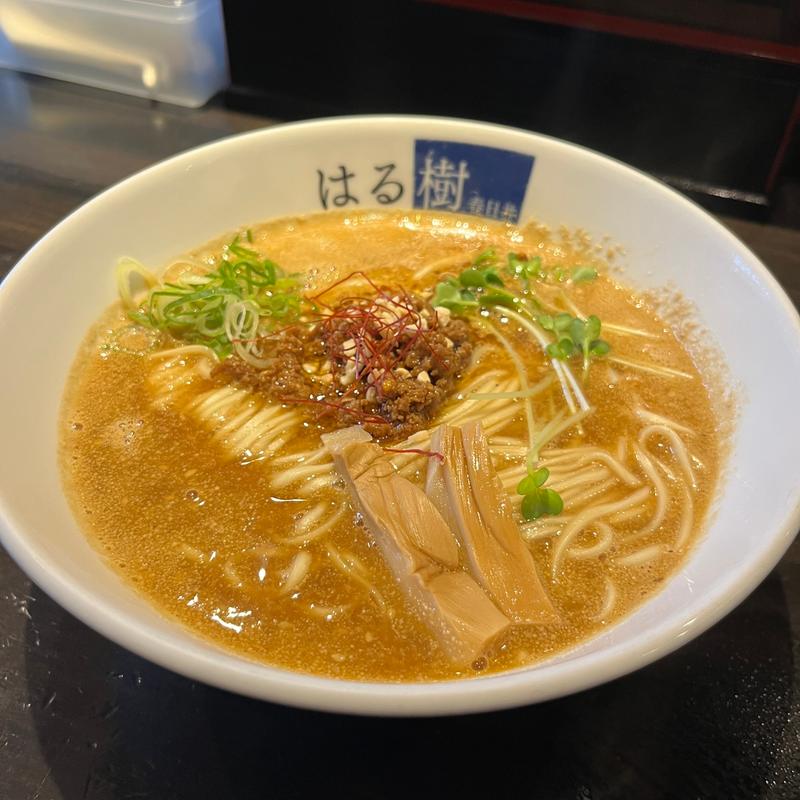 ゴマ中華そば(はる樹)