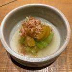 数の子とフキのわさびお浸し