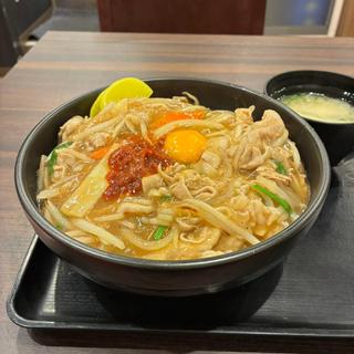 極盛り肉野菜あんかけすた丼(伝説のすた丼屋 下北沢店)