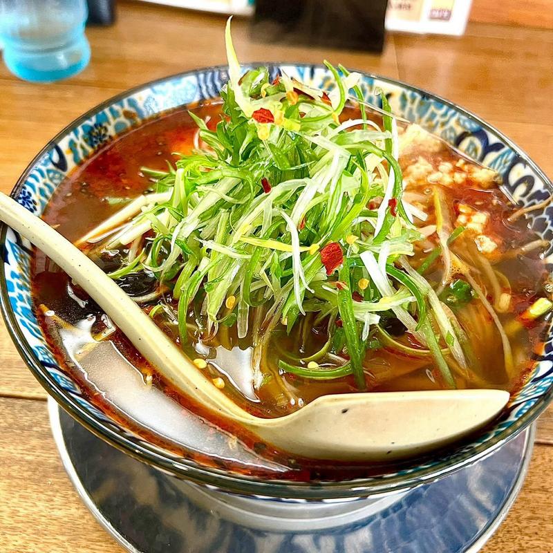 麻辣湯麺(麺家かぐら 西バイパス店 （めんやかぐら）)