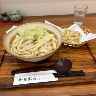 ごぼう天うどん　おおもり
