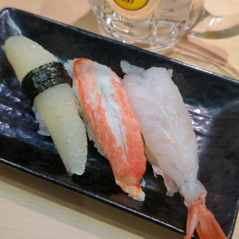 北海三種(神奈川回転寿司 二代目ぐるめ亭 港南台バーズ店)